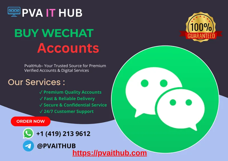Buy Verified WeChat Account – Phone-Verified Profiles Ready for Instant Use